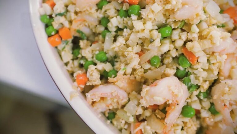 Cauliflower Shrimp Fried Rice